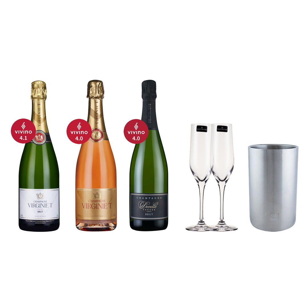 Champagne Trio + Free Flutes & Cooler