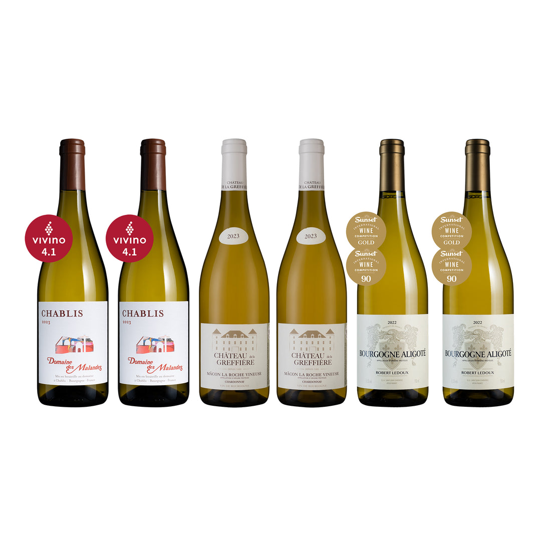 Fine White Burgundy Collection  6Btl