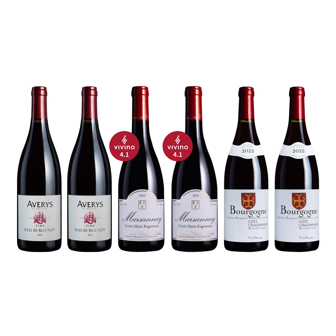 Fine Red Burgundy Collection 6Btl