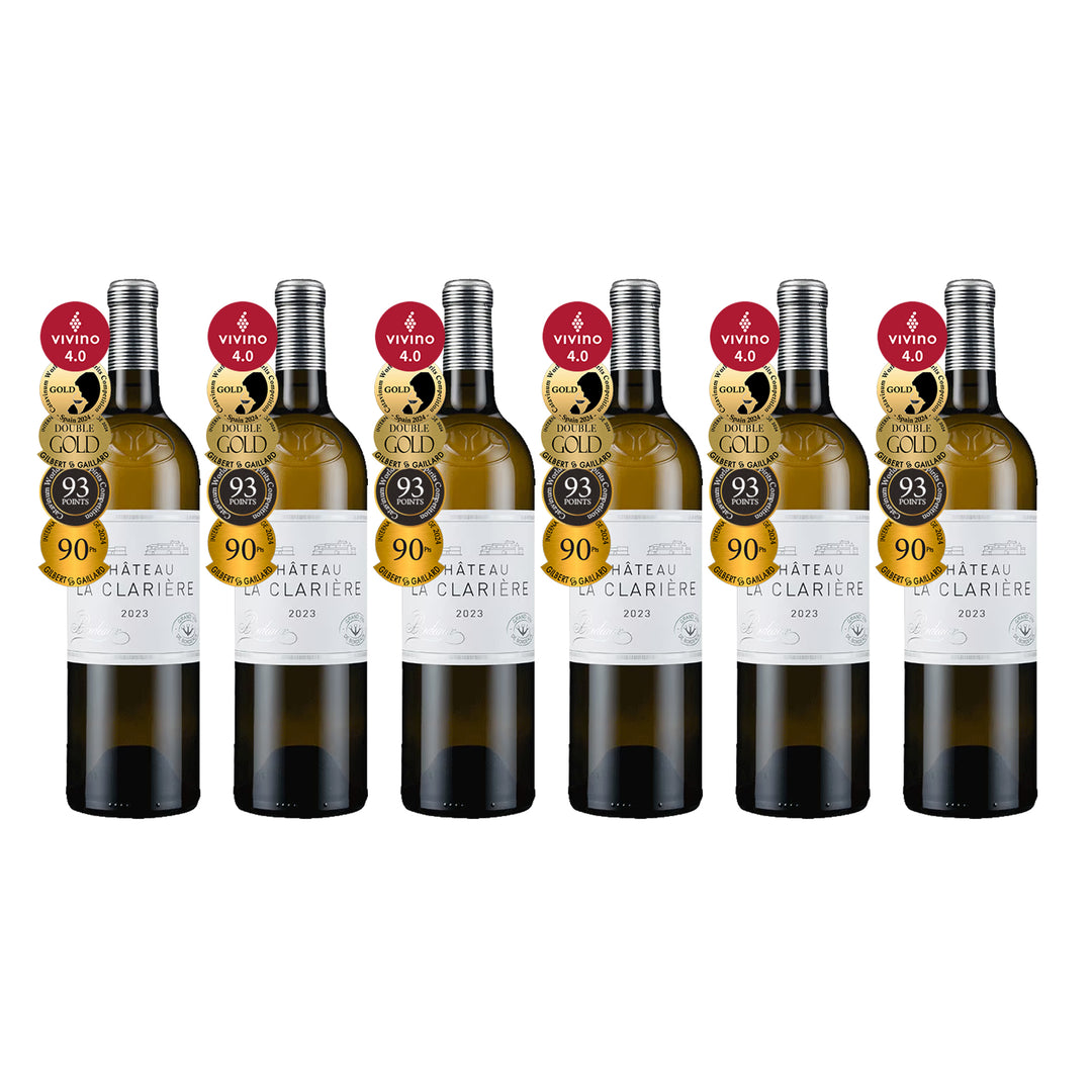 Château La Clarière Blanc 2023 6Btl