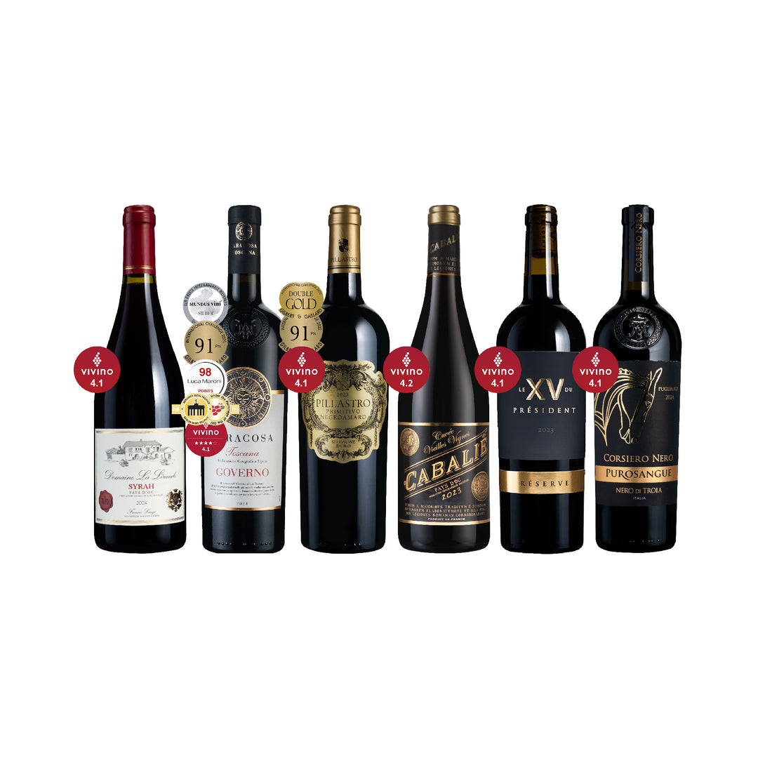 [FB/IG FANS ONLY] Vivino 4.1 ★ Reds Case 6btl