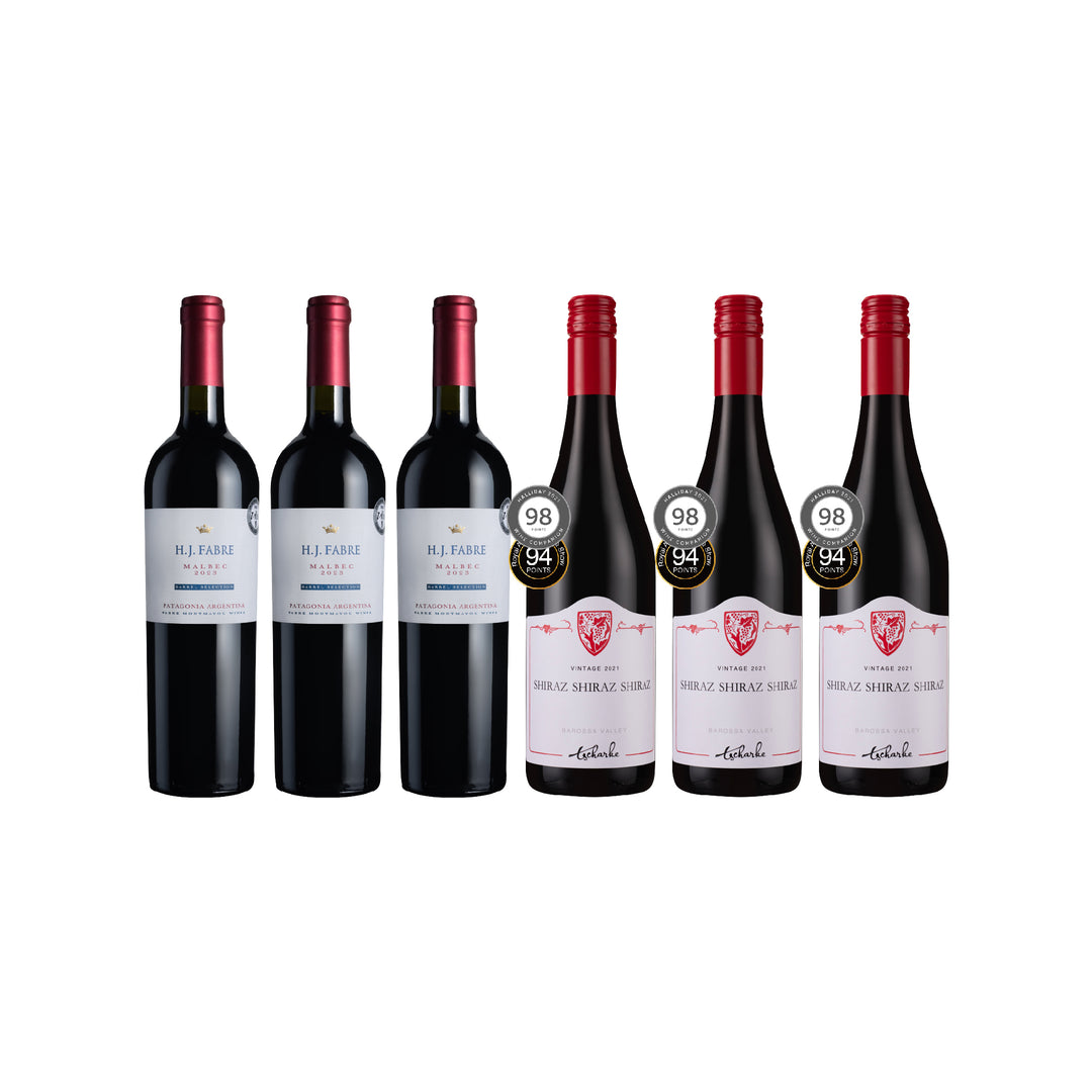 Malbec vs. Shiraz: The Bold Red Battle 6btl