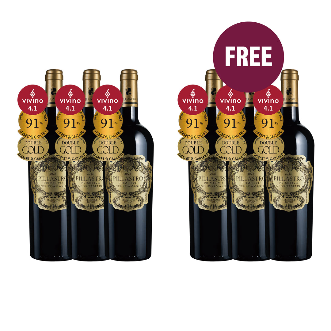 4.Pillastro Selezione d'Oro Puglia 2023 [BUY 3 GET 3 FREE]