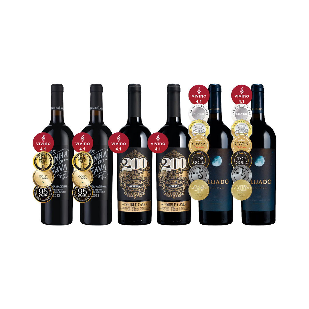 [FB/IG 粉絲限定] Vivino 4.1 ★ 葡萄牙紅酒組6支