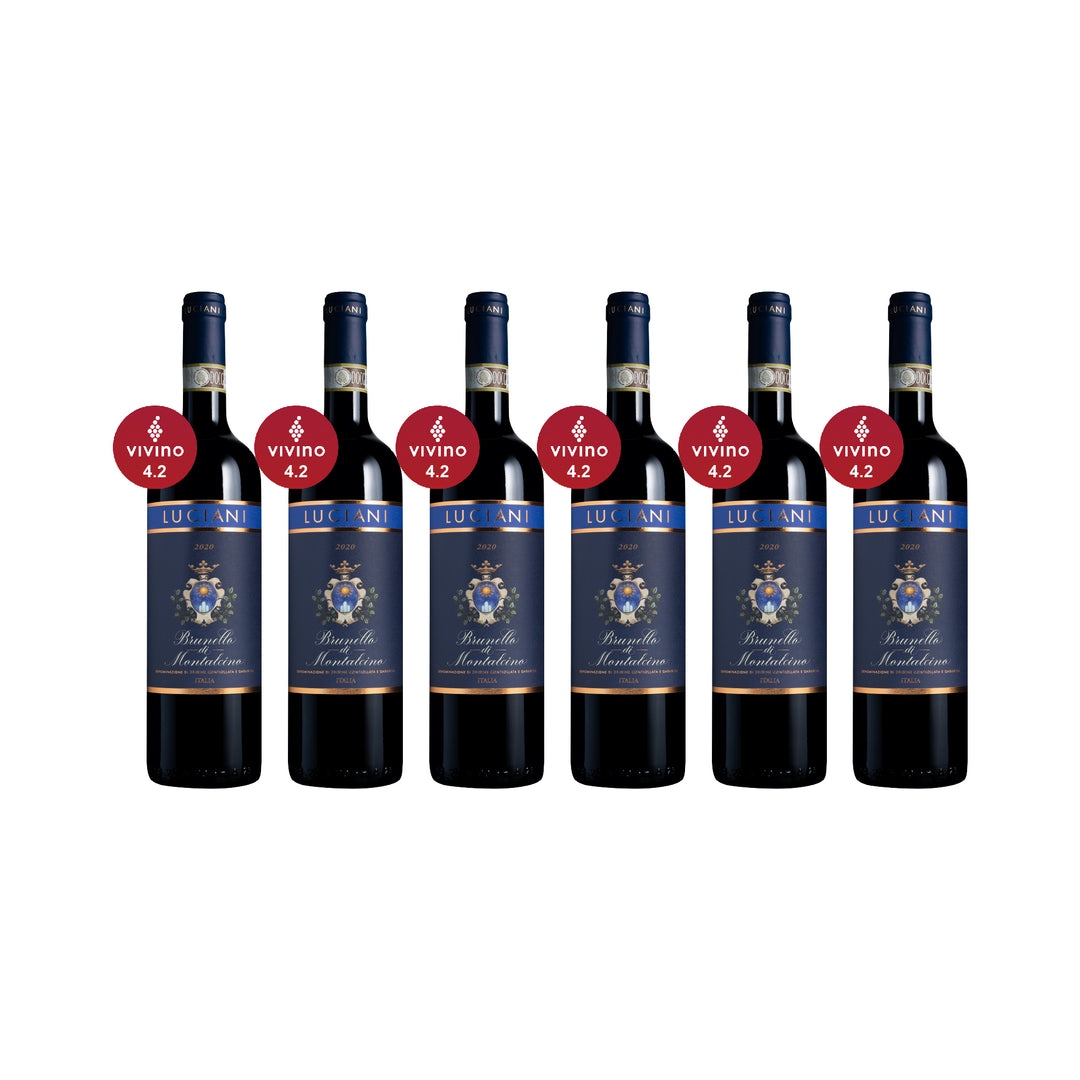 Luciani Brunello di Montalcino 2020 6支