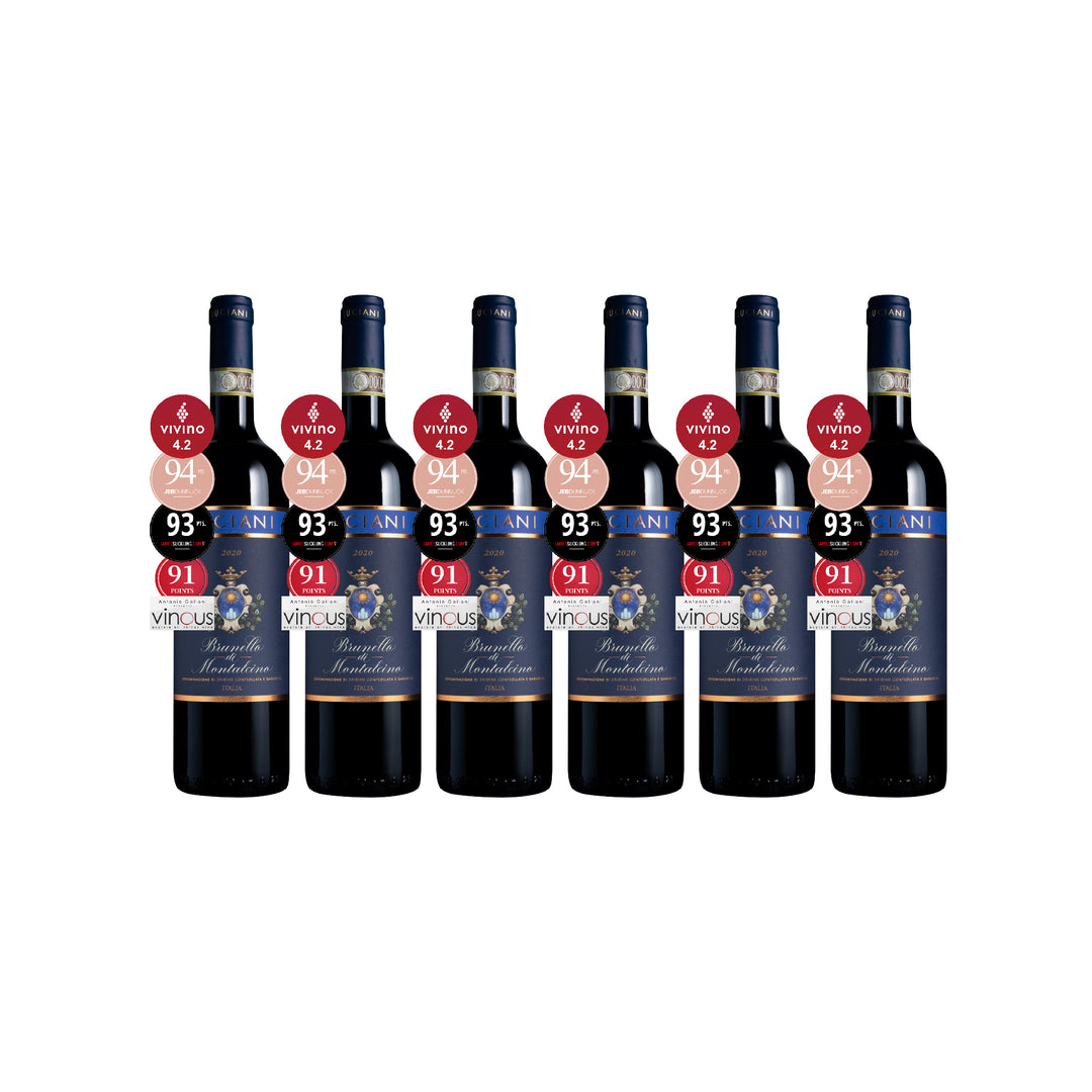 Luciani Brunello di Montalcino 2020 6支