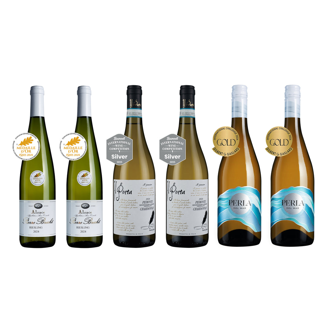 Awarded European Whites 6-btl (3 x 2)