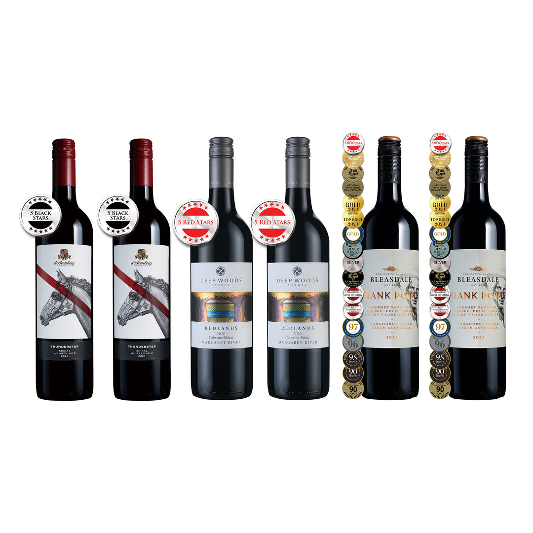 AU Halliday 5 Stars Winery 12Btl (3 x 2)