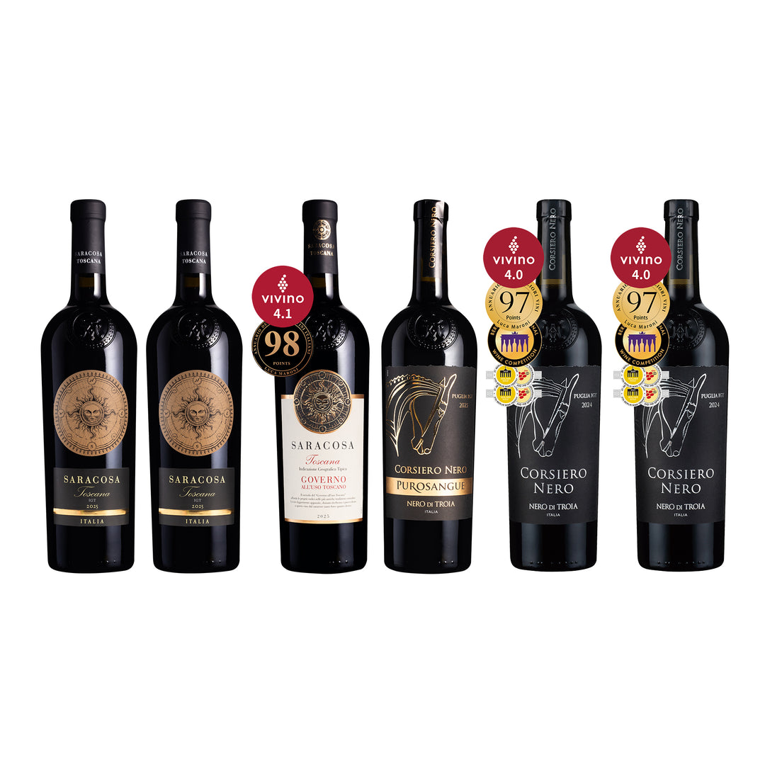 [9110] Barbanera Showcase 6Btl (2,2,1,1)