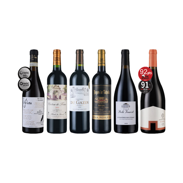 BIN END SALE 3: Clearance Luxury Old World Reds 12btl