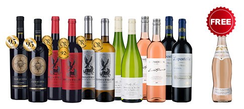 Women in Wine Collection 12btl + FREE Rosé