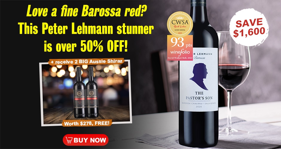 Peter Lehmann 'Pastor's Son' Barossa Cabernet Sauvignon 2020