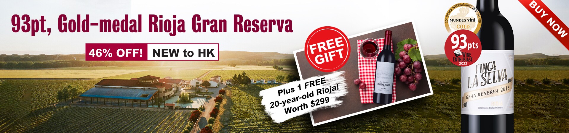 Finca La Selva Gran Reserva 2015