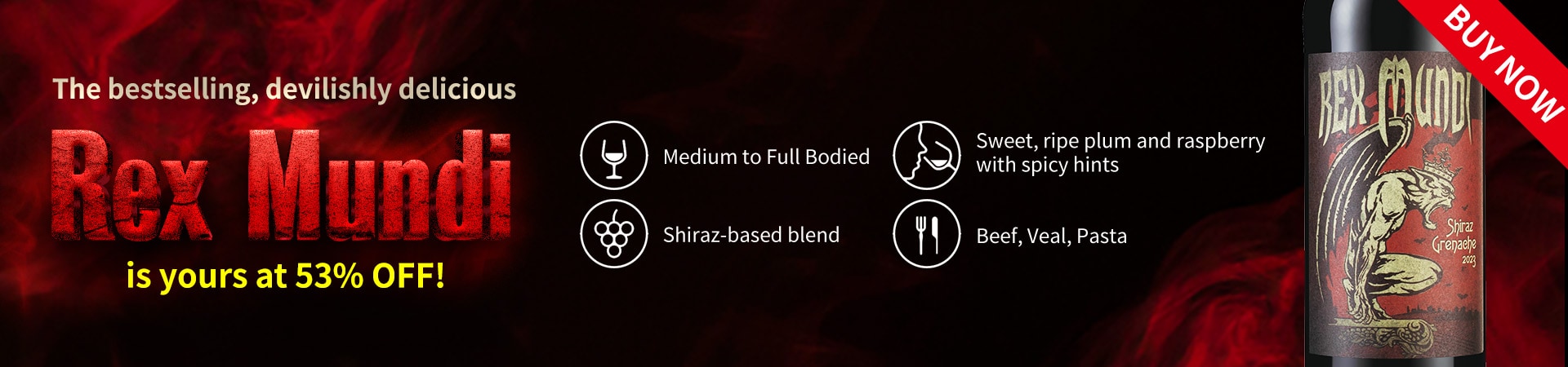 Rex Mundi Shiraz Grenache 2023
