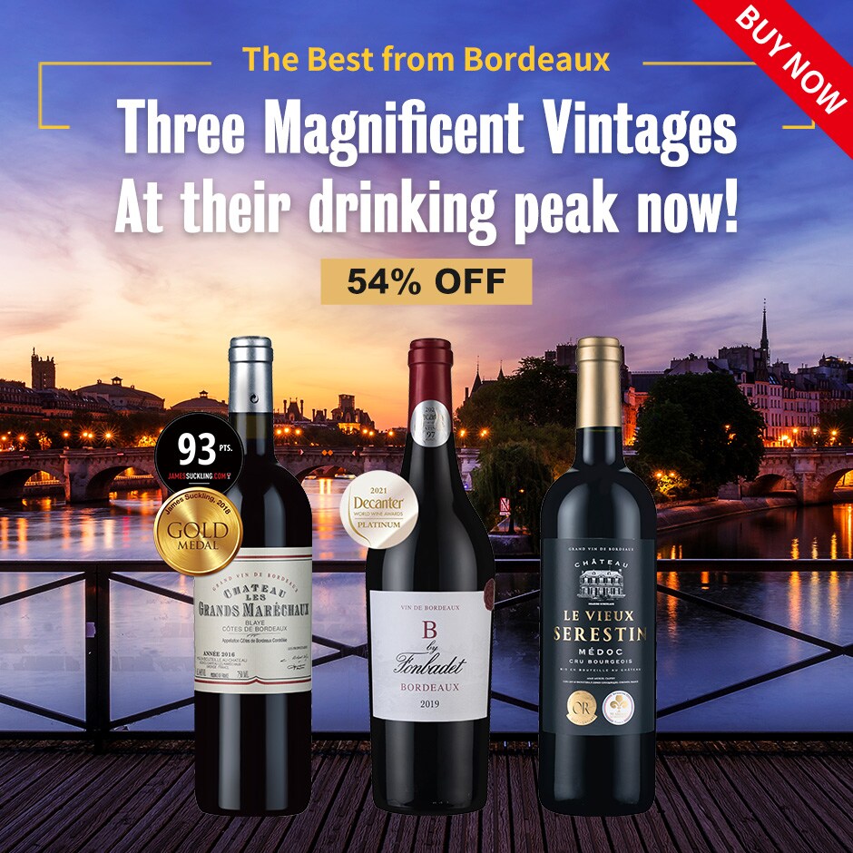 Magnificent Vintage Bordeaux