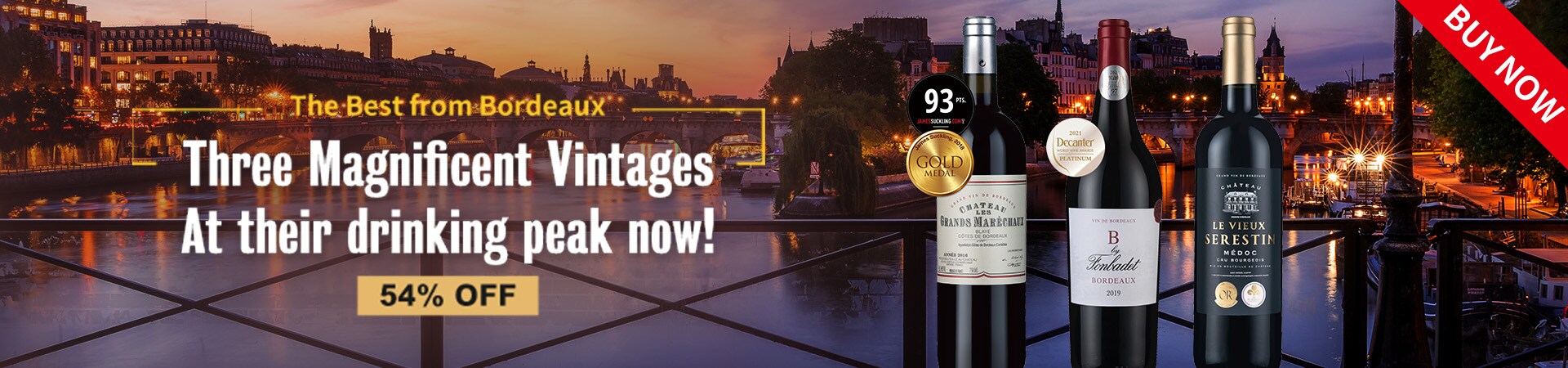 Magnificent Vintage Bordeaux