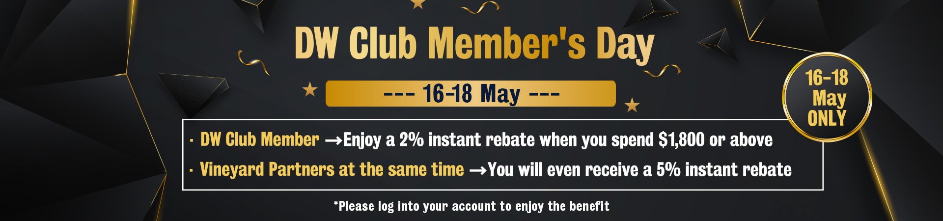 DW Club Member's Day