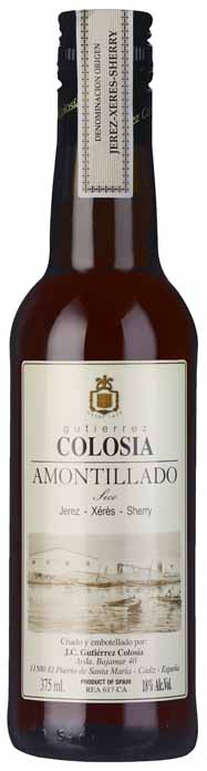 Bodegas Gutiérrez Colosia Amontillado Sherry (half bottle)