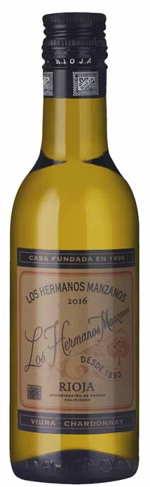 Los Hermanos Manzanos Viura Chardonnay Barrica (187ml)