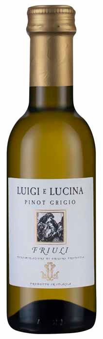 Luigi e Lucina Pinot Grigio (187ml)